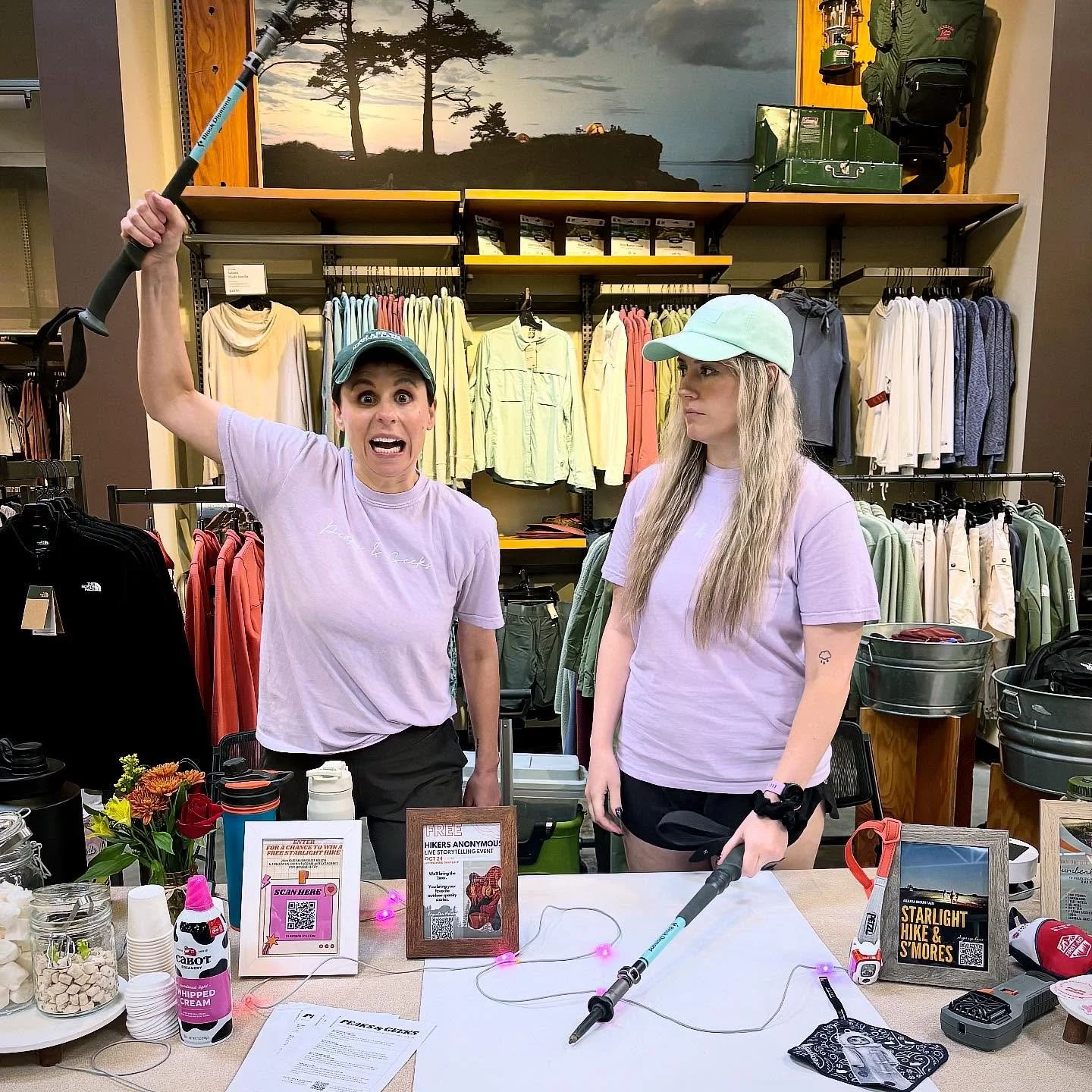Whenever P&amp;G goes out, we always return with a good story, and it&rsquo;s usually true. 

We want to hear your outdoor stories!  Join us October 24th from 7pm-9pm at Secondwind Gear Shop in the Highlands for a night of shopping, laughing, and spo