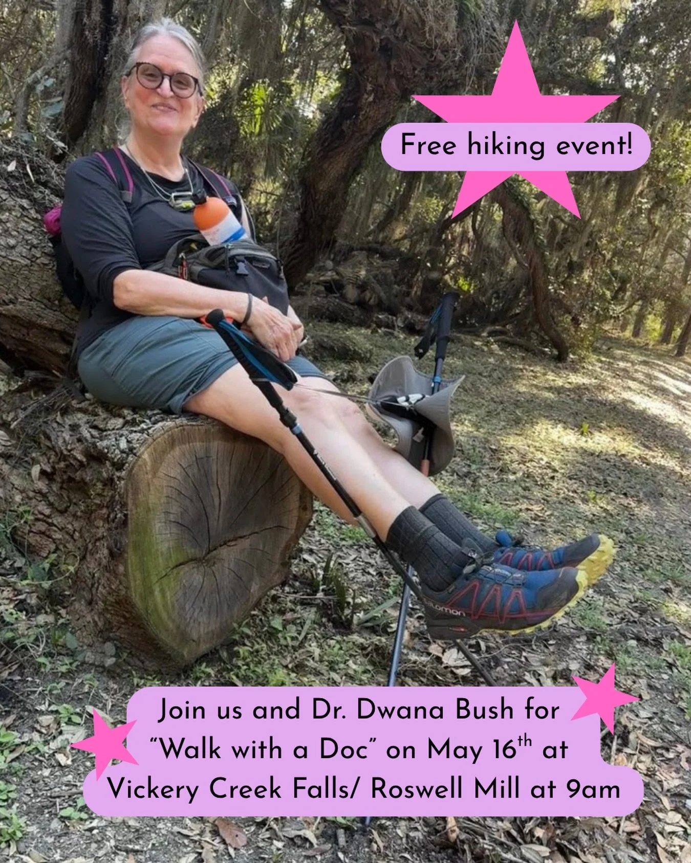 Walk with a Doc is a great organization aimed at getting folks outside, moving their bodies in an inclusive, non judgmental way! Each month a different doctor presents helpful information and then everyone enjoys outdoor time.

Peaks &amp; Geeks will