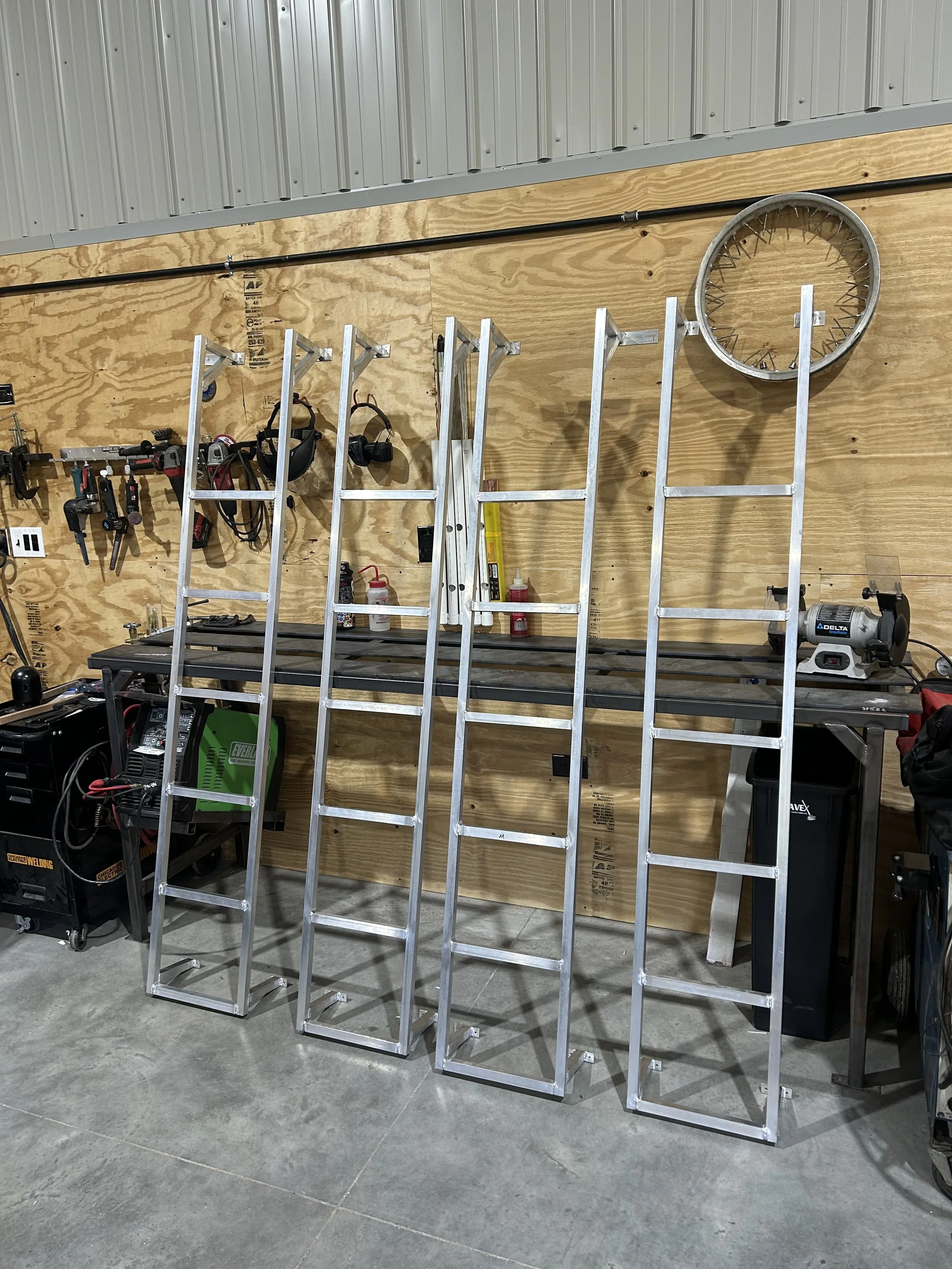 Aluminum Trailer Ladders