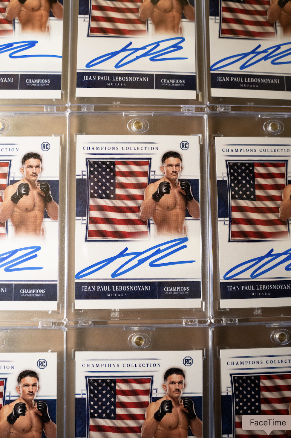 JEAN-PAUL LEBOSNOYANI x CHAMPIONS COLLECTION AUTOGRAPHED CARD