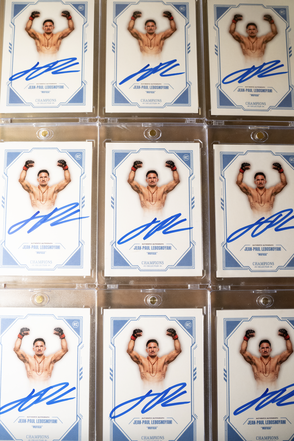 JEAN-PAUL LEBOSNOYANI x CHAMPIONS COLLECTION AUTOGRAPHED CARD