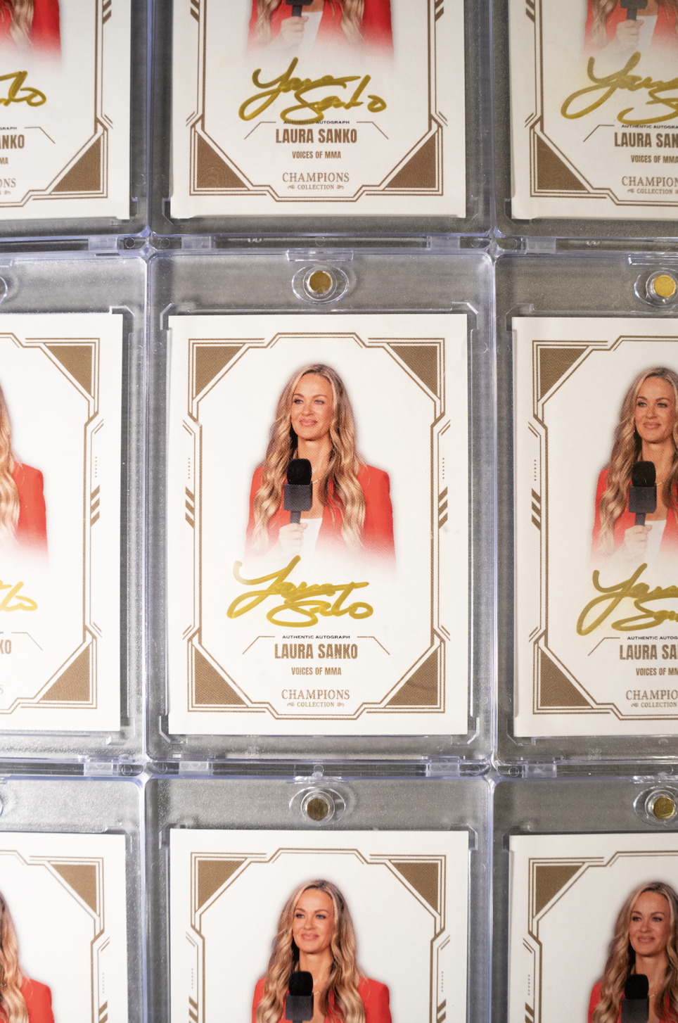 LAURA SANKO x CHAMPIONS COLLECTION AUTOGRAPHED CARD (PSA)