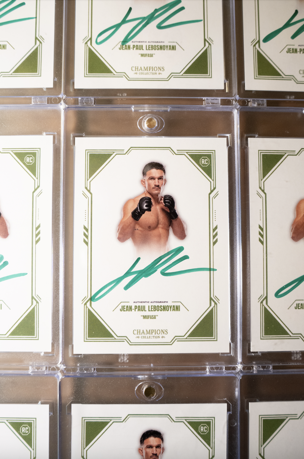 JEAN-PAUL LEBOSNOYANI x CHAMPIONS COLLECTION AUTOGRAPHED CARD