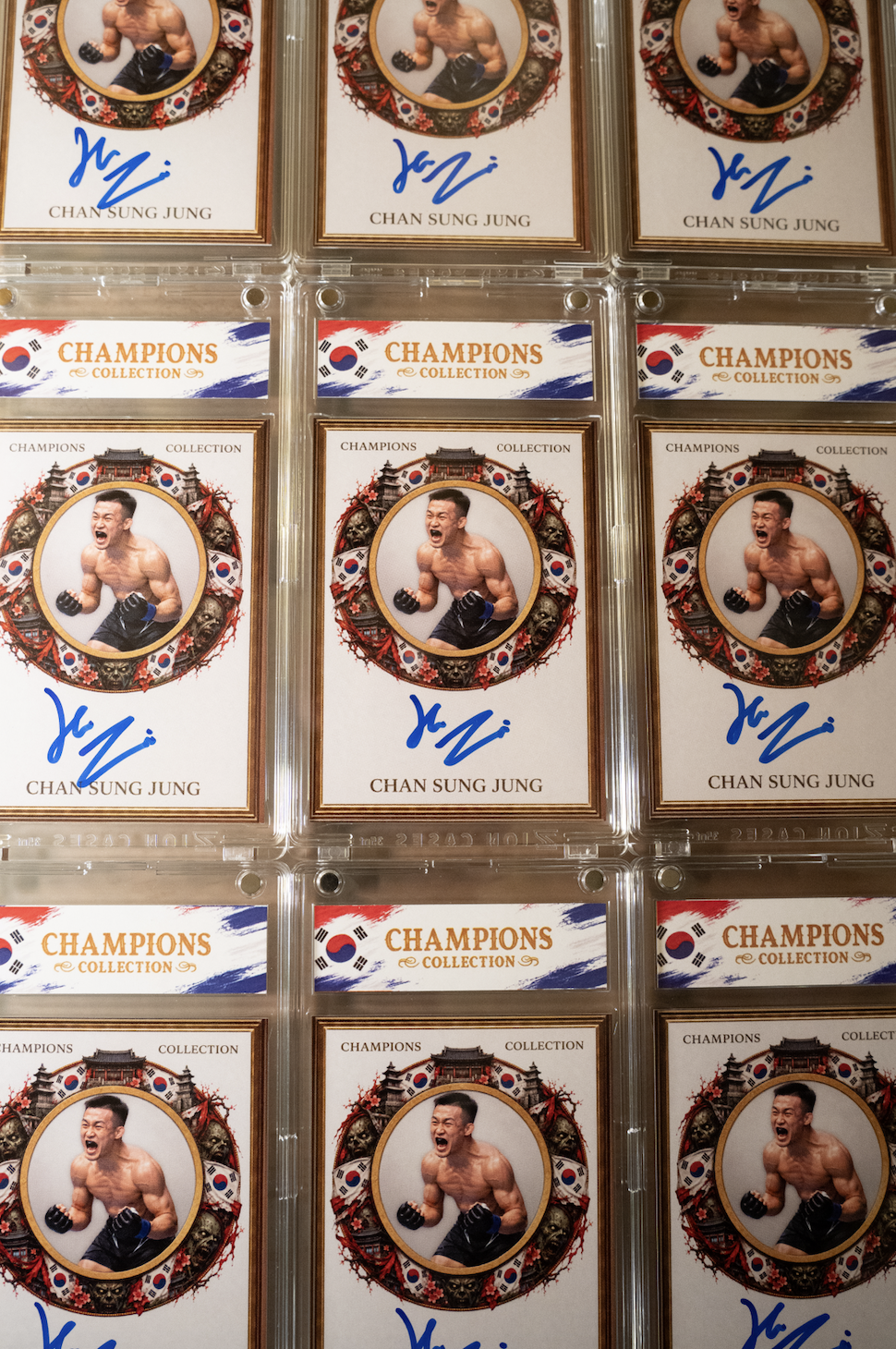 THE KOREAN ZOMBIE x CHAMPIONS COLLECTION AUTOGRAPHED CARD (PSA)