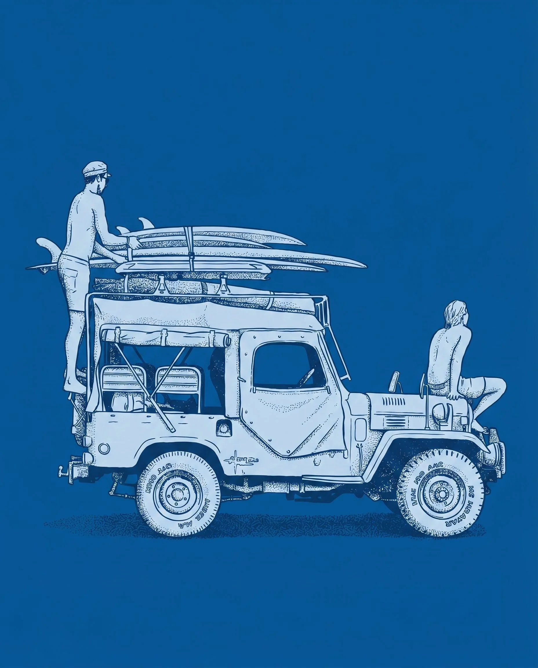 Toyota Land Cruiser surf safari