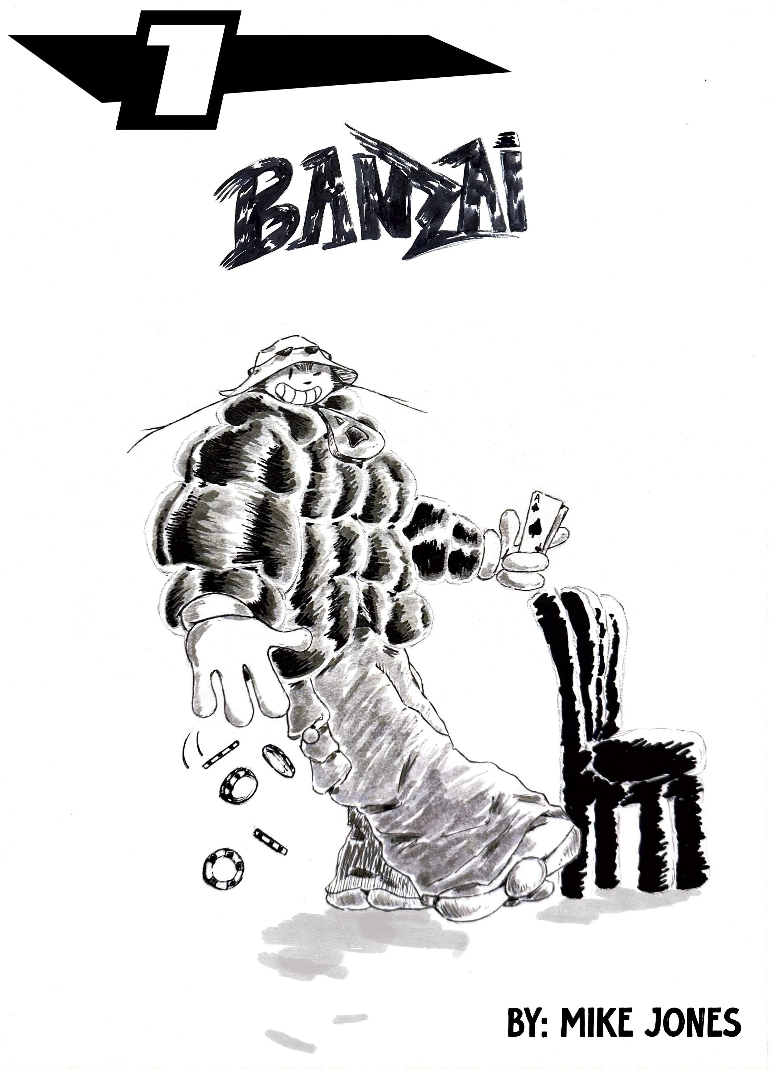 Banzai Issue 1 Cover (1080 x 1920px)