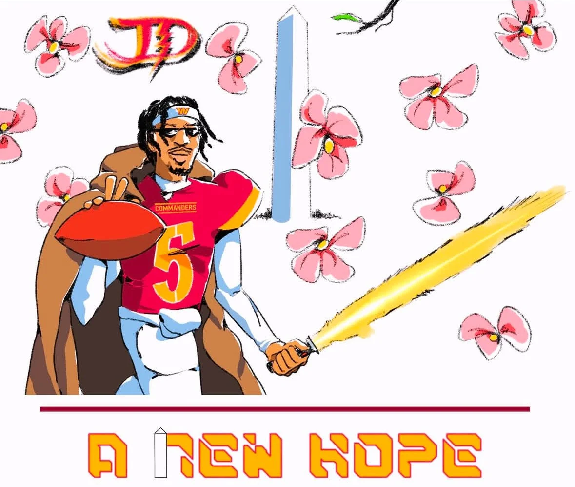 A New Hope (Jayden Daniels), Digital (3296 x 2826px)