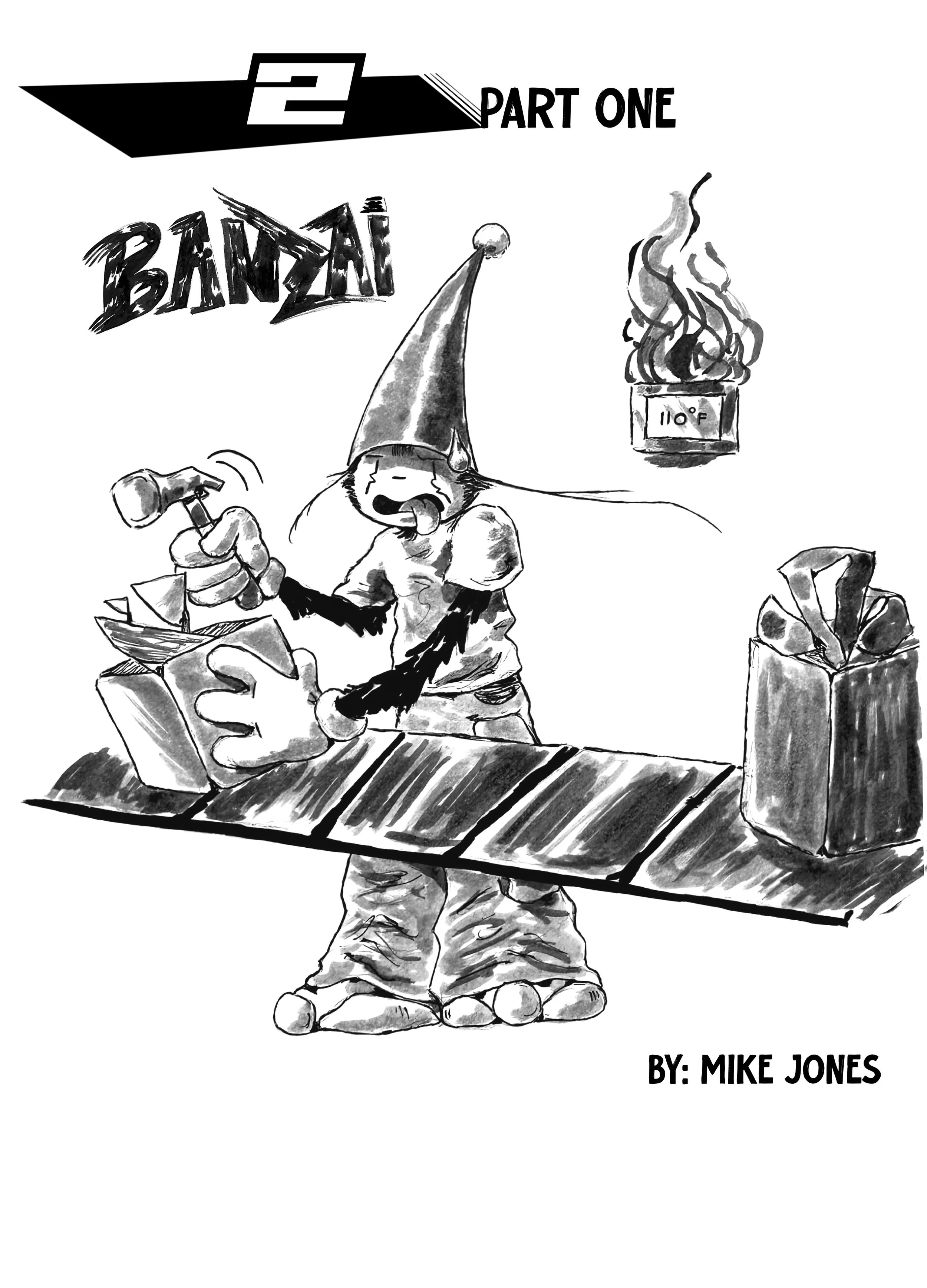 Banzai Issue 2 Pt. 1 Cover (2518 x 3500px)