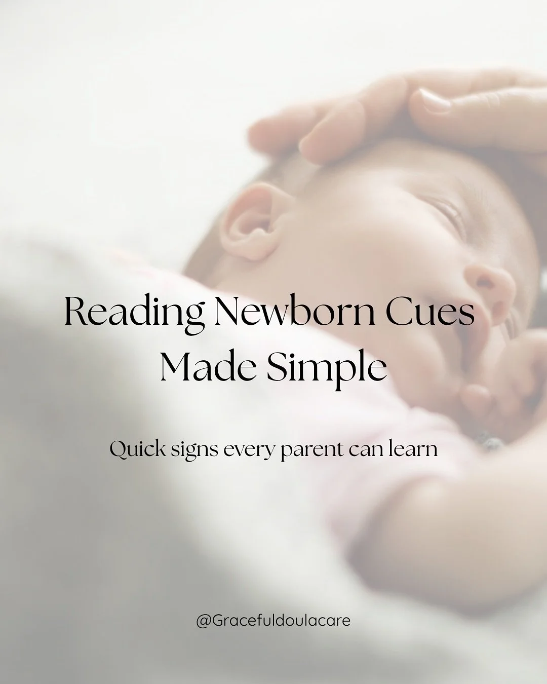 Those first few weeks can feel like you’re constantly guessing what your baby needs and it’s exhausting. The truth is, they’re already telling you… we just have to learn their little language.
Here are a few cues to watch fo