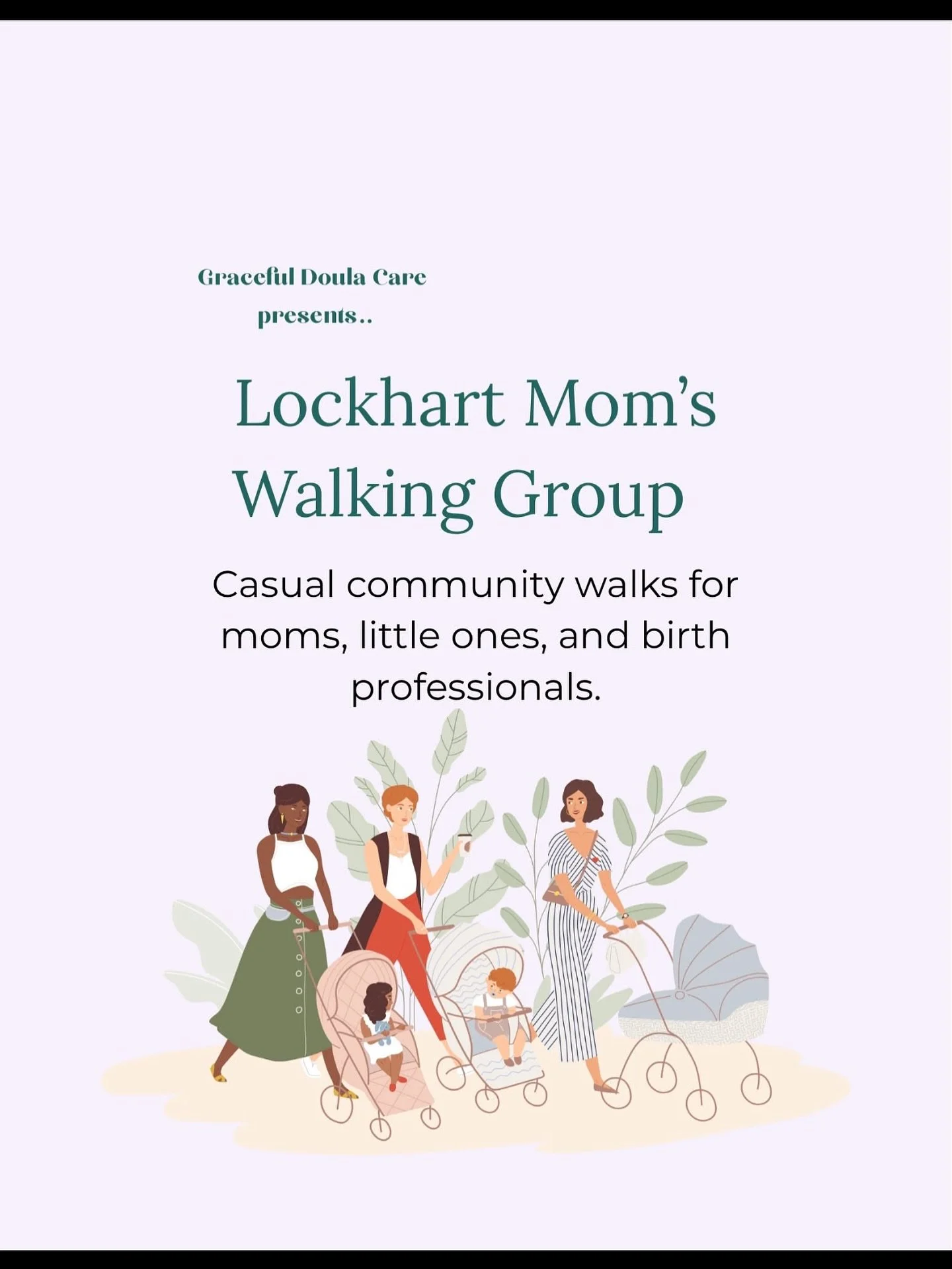 Our weekly Lockhart mom&rsquo;s walk is tomorrow morning, Wednesday November 5th at 10:00am! I&rsquo;d love to see some new faces out there tomorrow and connect with more of our community! These walks are open to any moms in the community looking for