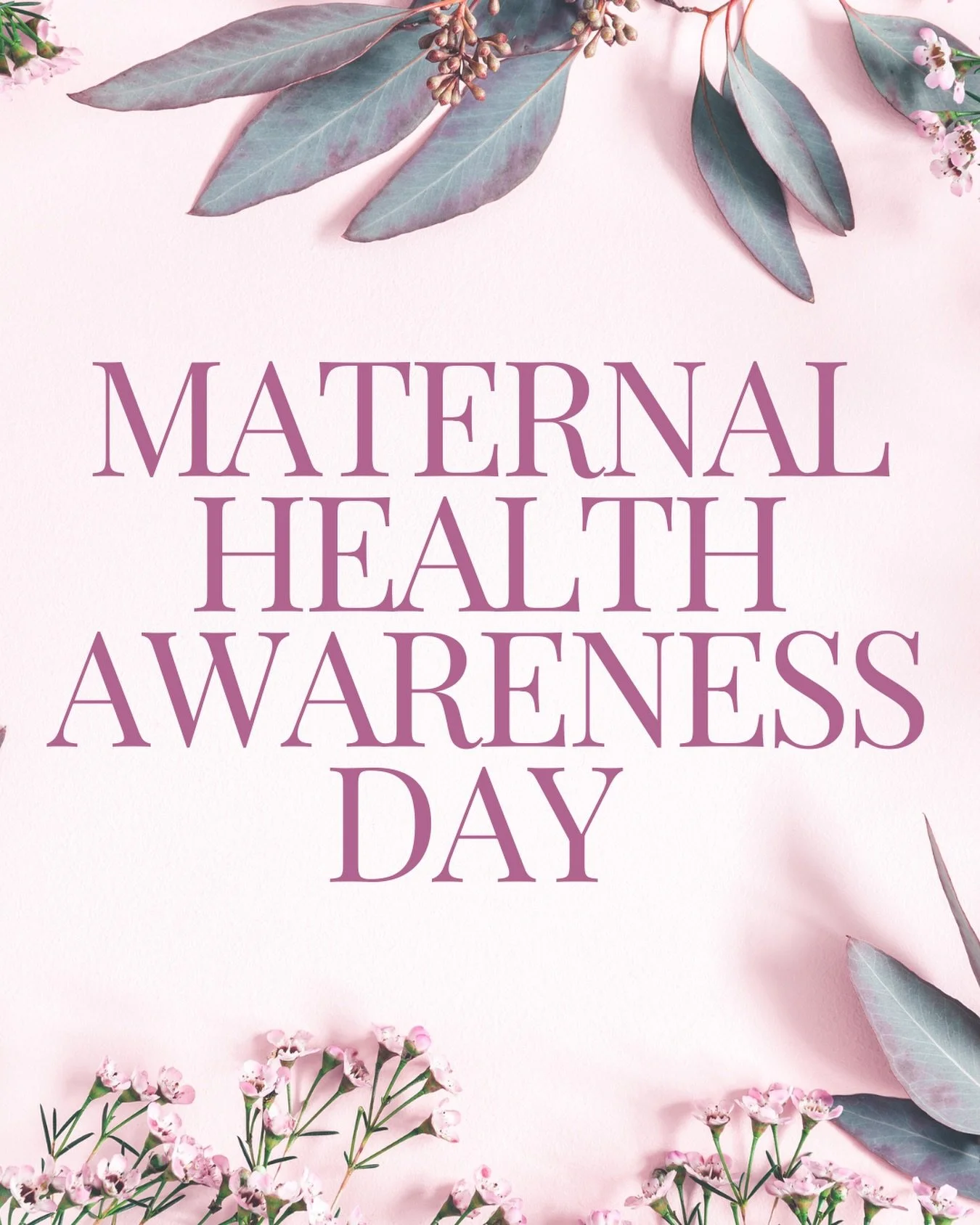 Maternal Health Awareness Day 🤍
Because healthy moms = healthy families.
From pregnancy to postpartum and everything in between, maternal health isn&rsquo;t just about survival; it&rsquo;s about support, safety, and being truly cared for.
Today (and