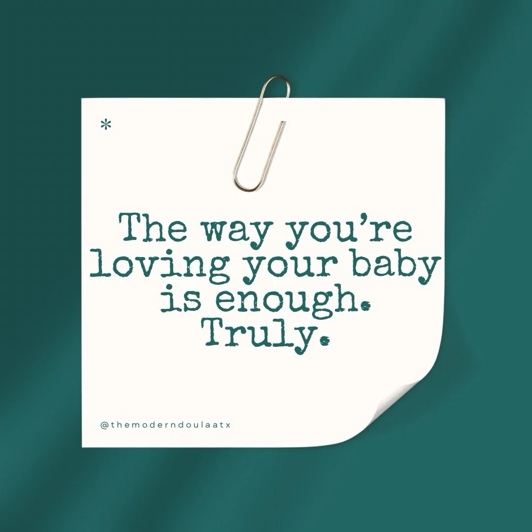 There is so much noise in the newborn and postpartum world.
So many &ldquo;shoulds,&rdquo; so many opinions, so much pressure.

But at the end of the day&hellip;
the way you love your baby is enough. Truly. 🤍  And if you&rsquo;re in a season where y