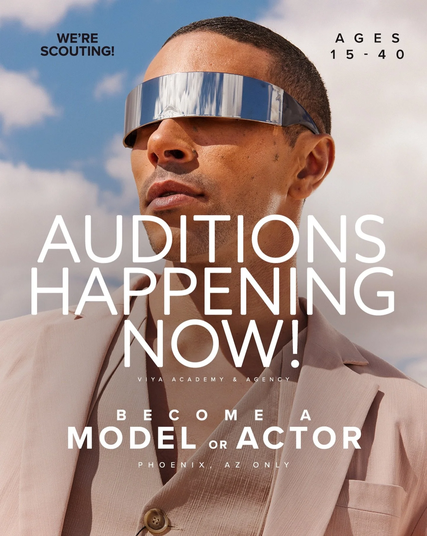 WE&rsquo;RE SCOUTING NEW FACES!!! 🚨‼️ PHOENIX, AZ ONLY - We&rsquo;re searching for new faces, no experience needed,  commercial, fashion or lifestyle, all are welcome. Must be local to Phoenix, AZ

This is your place to shine.

👉 DM / Apply now: li