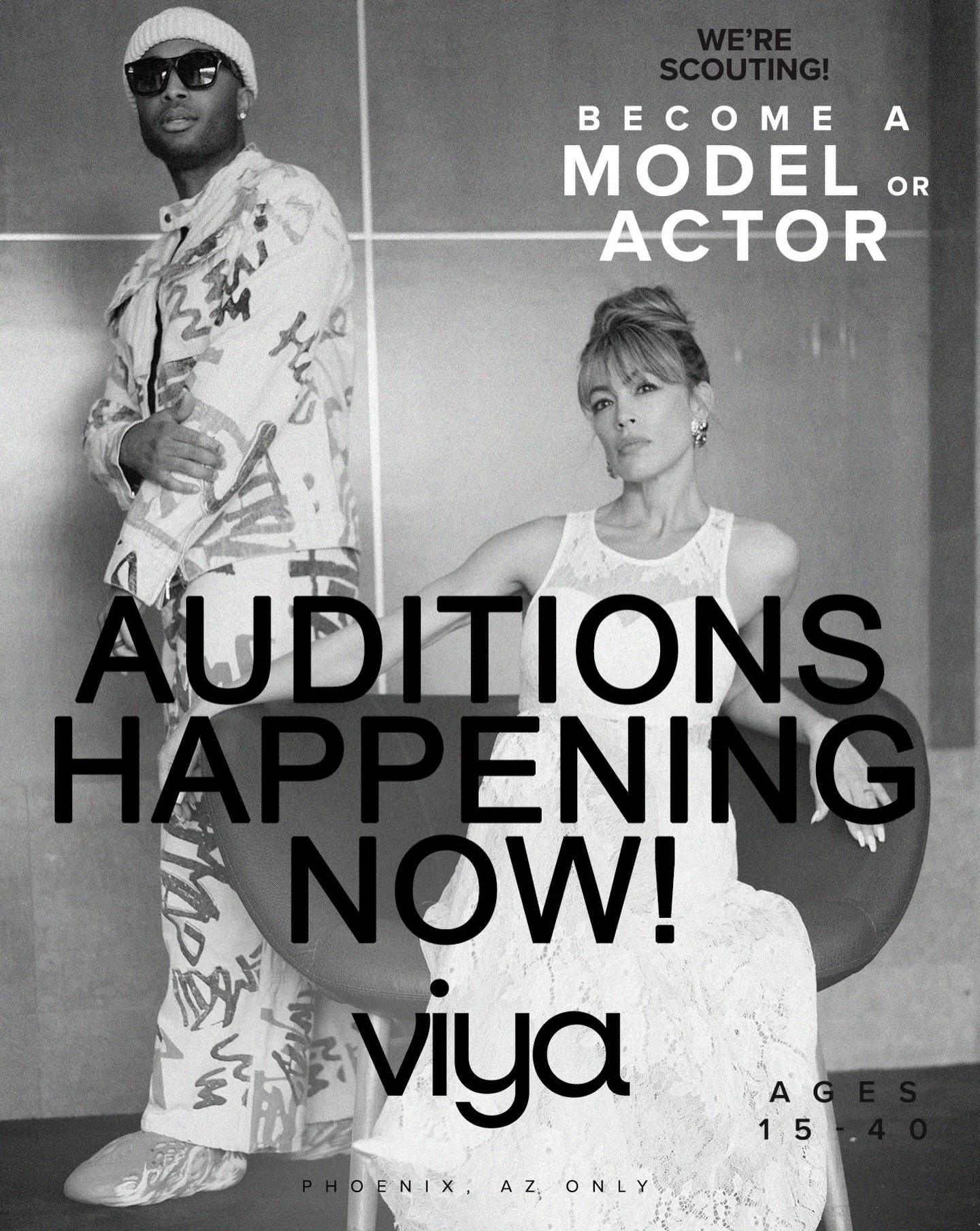 Your moment is NOW. ✨ PHOENIX, AZ ONLY
We&rsquo;re scouting fresh faces &mdash; no experience needed.
Build confidence. Start booking. Step into your career.
Ready to be discovered? DM us to get scouted today.

#model #modeling #acting #actor