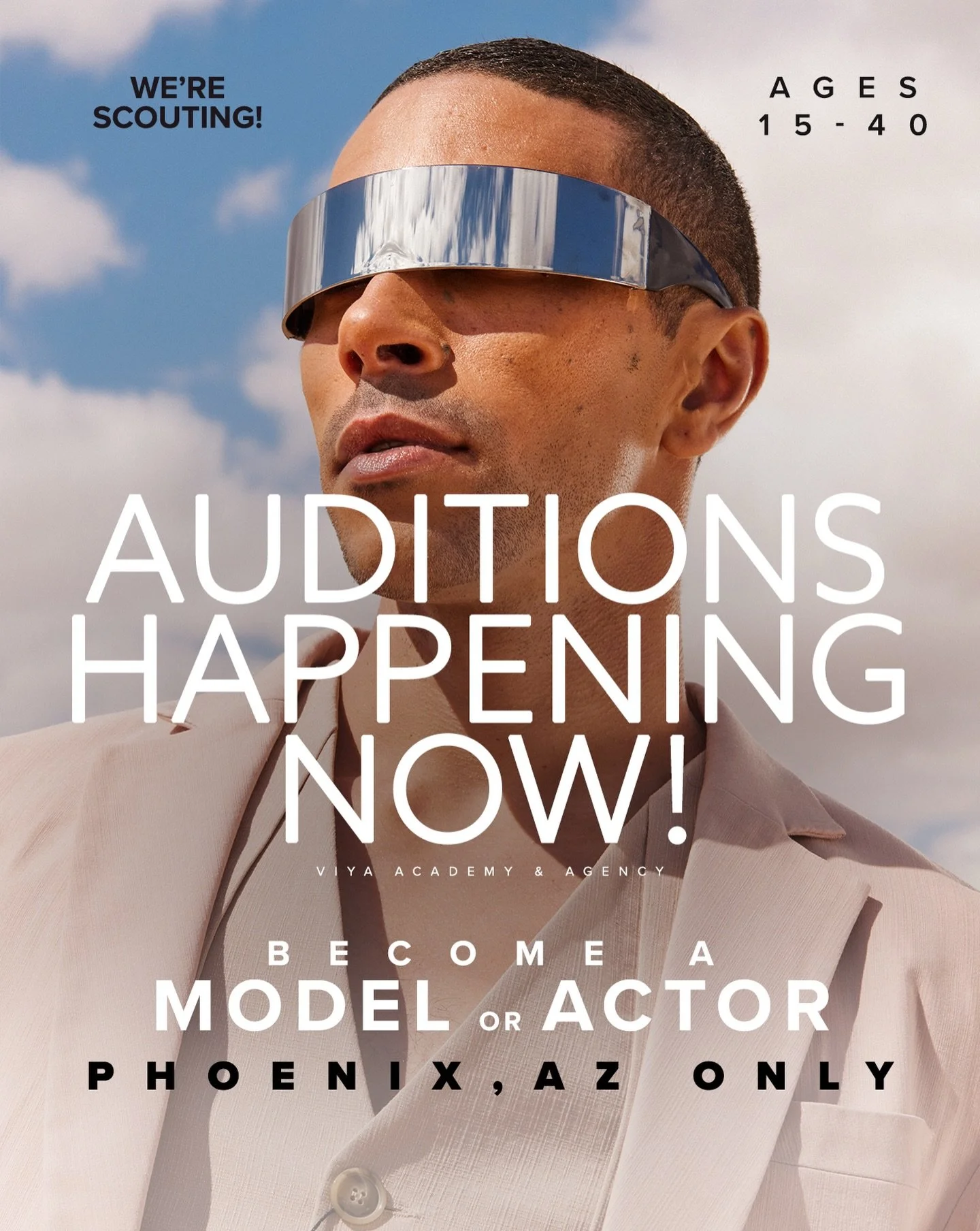 🔥 NEXT WEEK, PHOENIX!!! 🔥🚨 AUDITIONS ARE OFFICIALLY OPEN &mdash; PHOENIX, AZ ONLY! 🚨 Ever thought about modeling or acting but have zero experience? Perfect. You don&rsquo;t need it &mdash; you just need the drive. We develop talent, we work hard