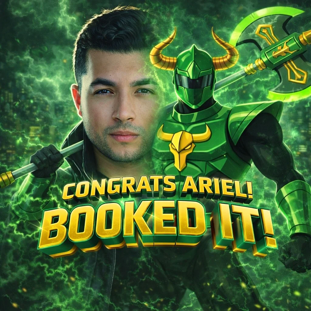 CONGRATULATIONS to our very own talent, Ariel Gonzales on booking the LEAD role in Power Rangers ⚡️🎬🔥

This is what preparation, persistence, and belief in yourself looks like 💪✨ You showed up ready, stayed committed to the craft, and now the worl