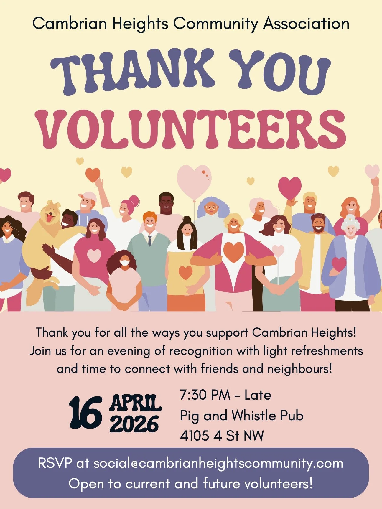 Volunteer appreciation night