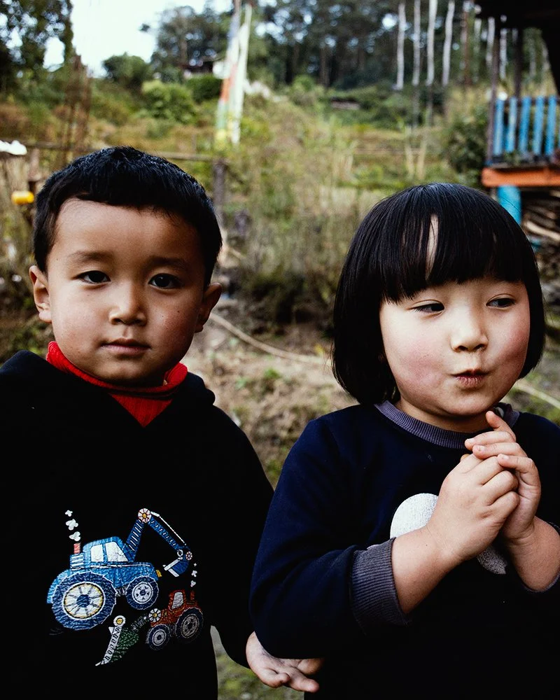 Kids in Gangtok