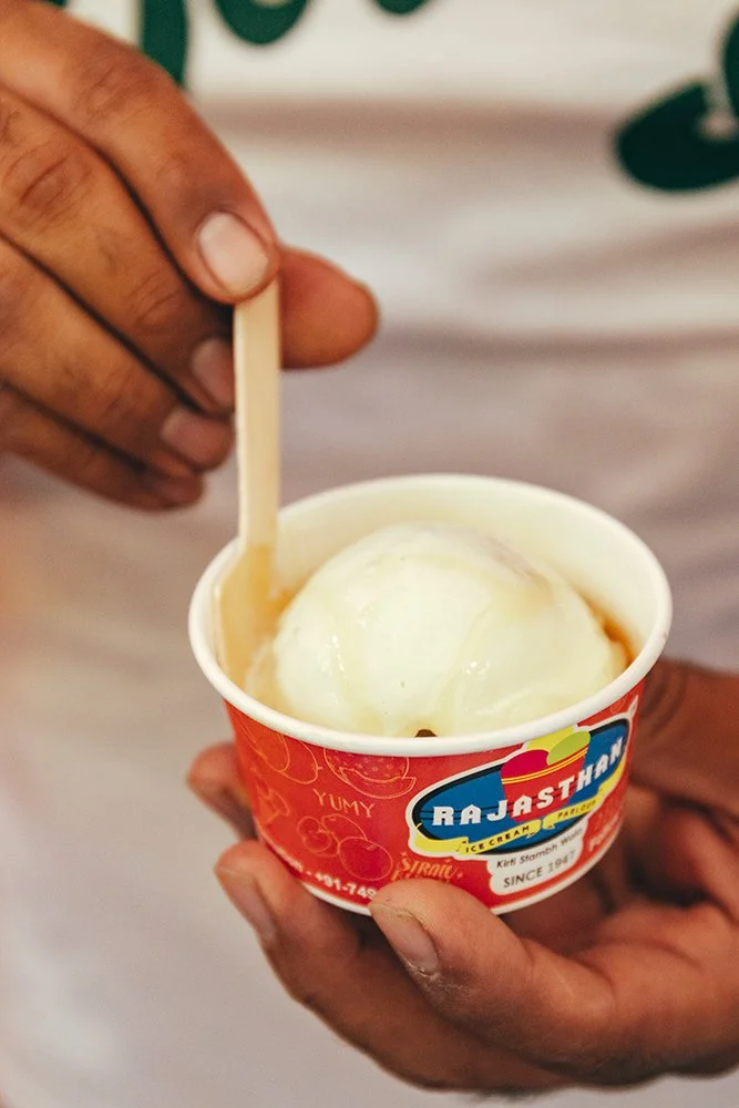 Ice cream at Rajasthan Ice Cream Parlour
