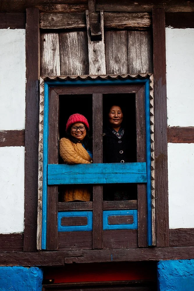 Locals in Gangtok