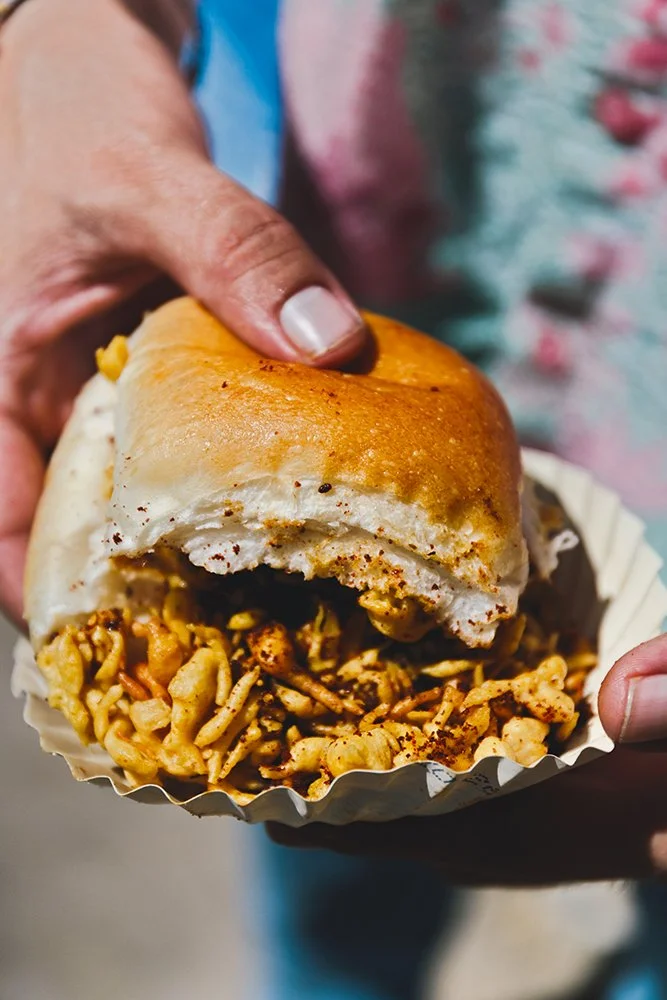 Vada Pav at Ashok Vada Pav, Mumbai