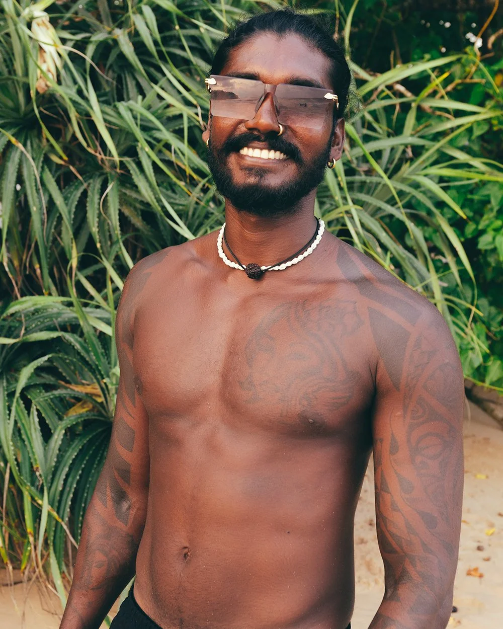 A local in Mirissa Beach, Sri Lanka