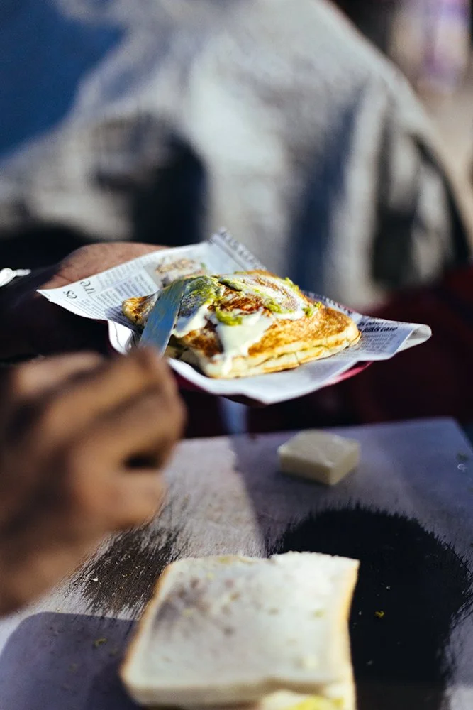 Bombay Sandwich at Mohammed Ali Road