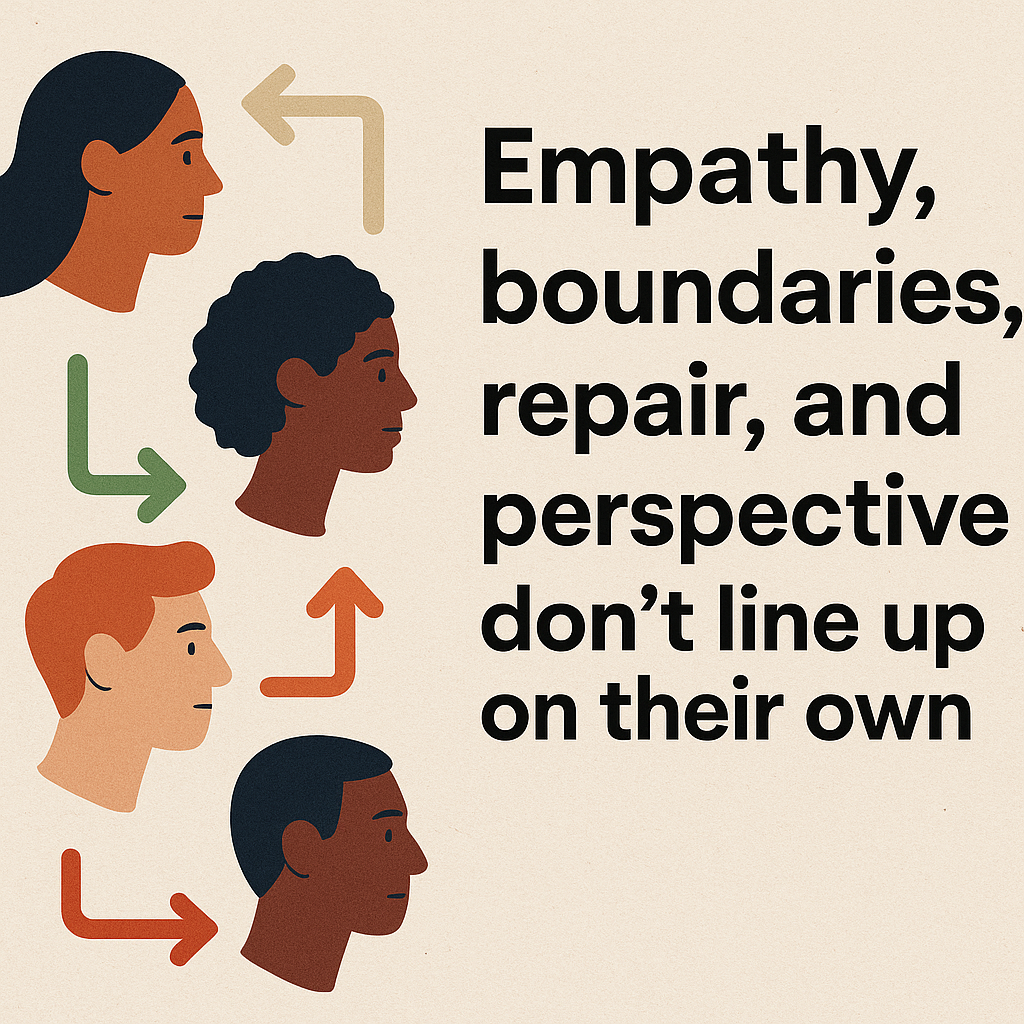 When Empathy, Boundaries, Repair, and Perspective Don’t Line Up
