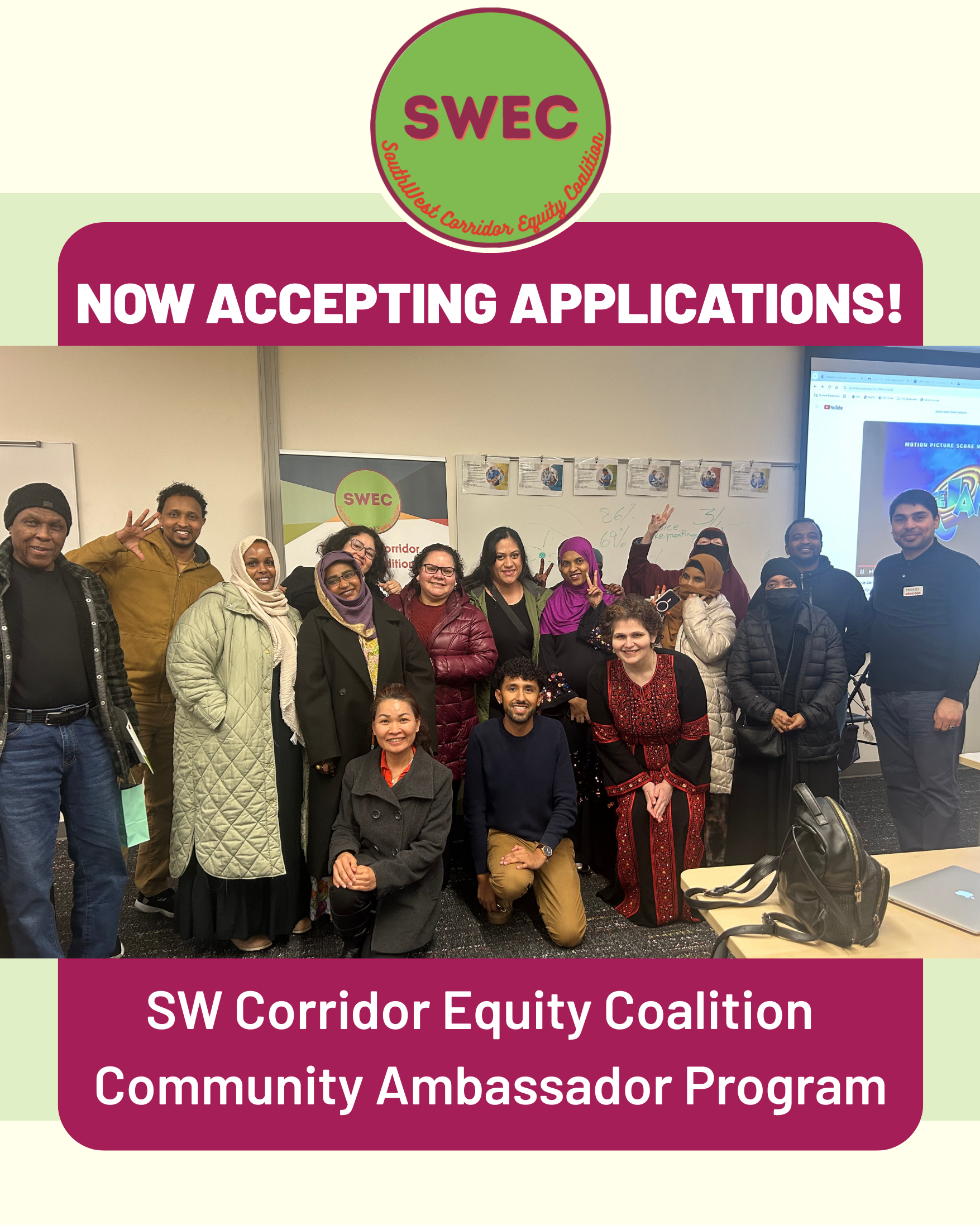 SW Corridor Equity Coalition Community Ambassador Program