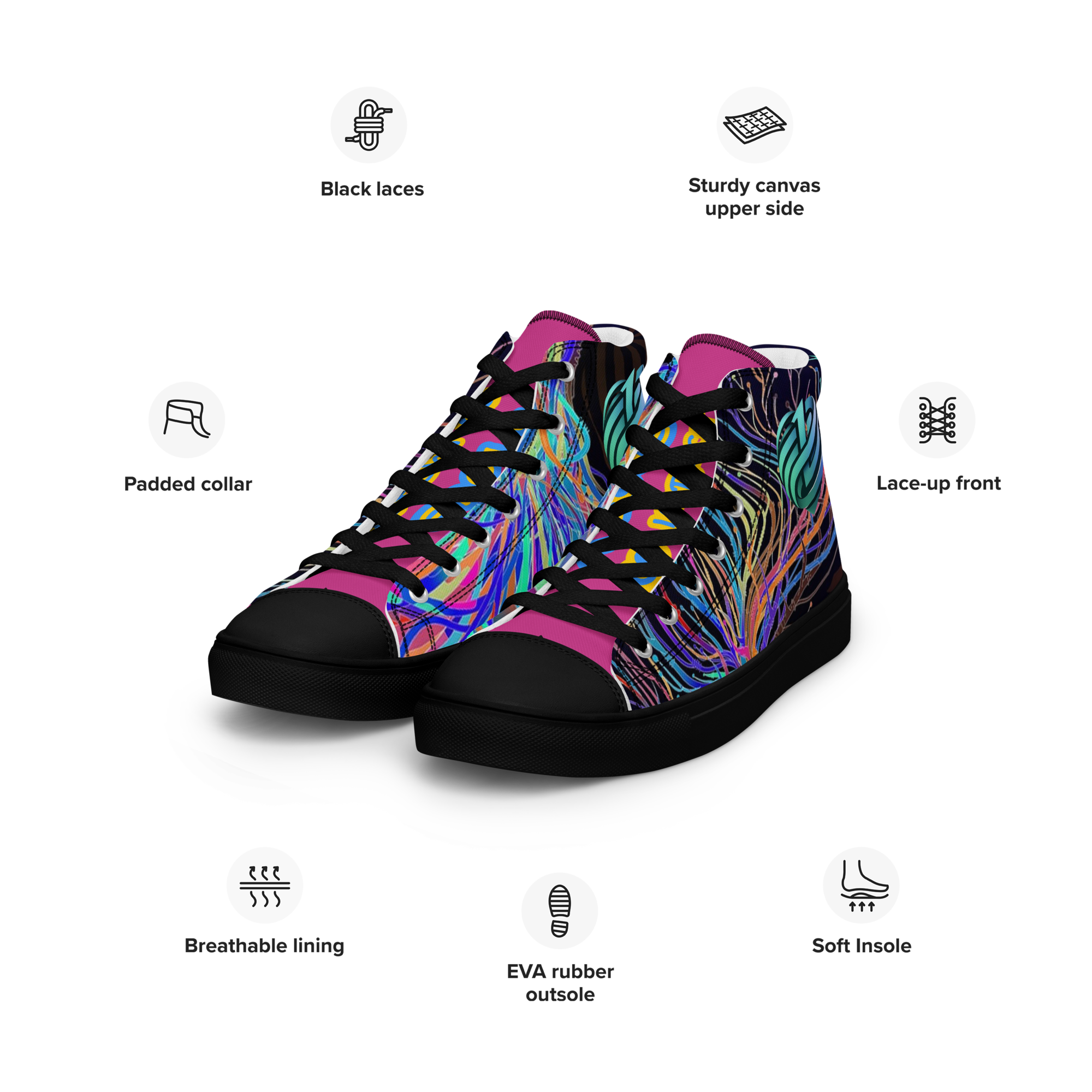 womens-high-top-canvas-shoes-black-left-front-687345fbd03e0.png