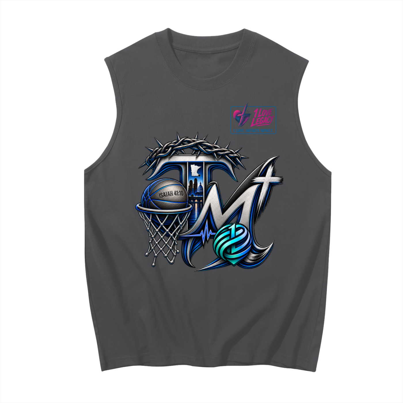 Tyrece Matthews NIL Men's Sleeveless Cotton Tank Top
