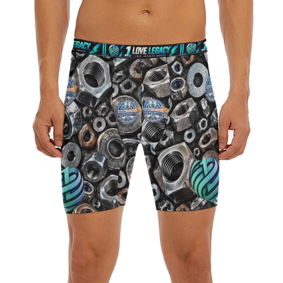 1LL Redemption Rides Nuts Long Boxer Briefs