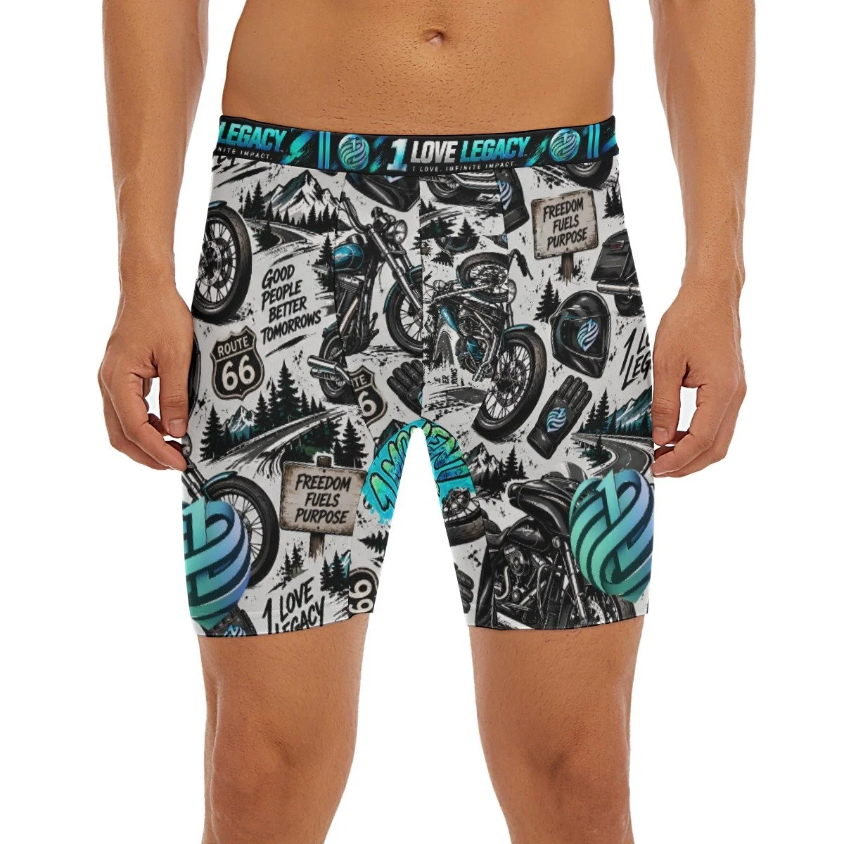 1LL Bikers Long Boxer Briefs