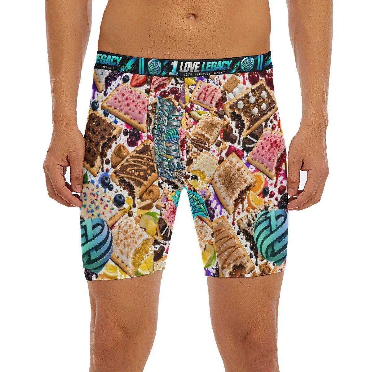 1LL Toaster Tarts Long Boxer Briefs