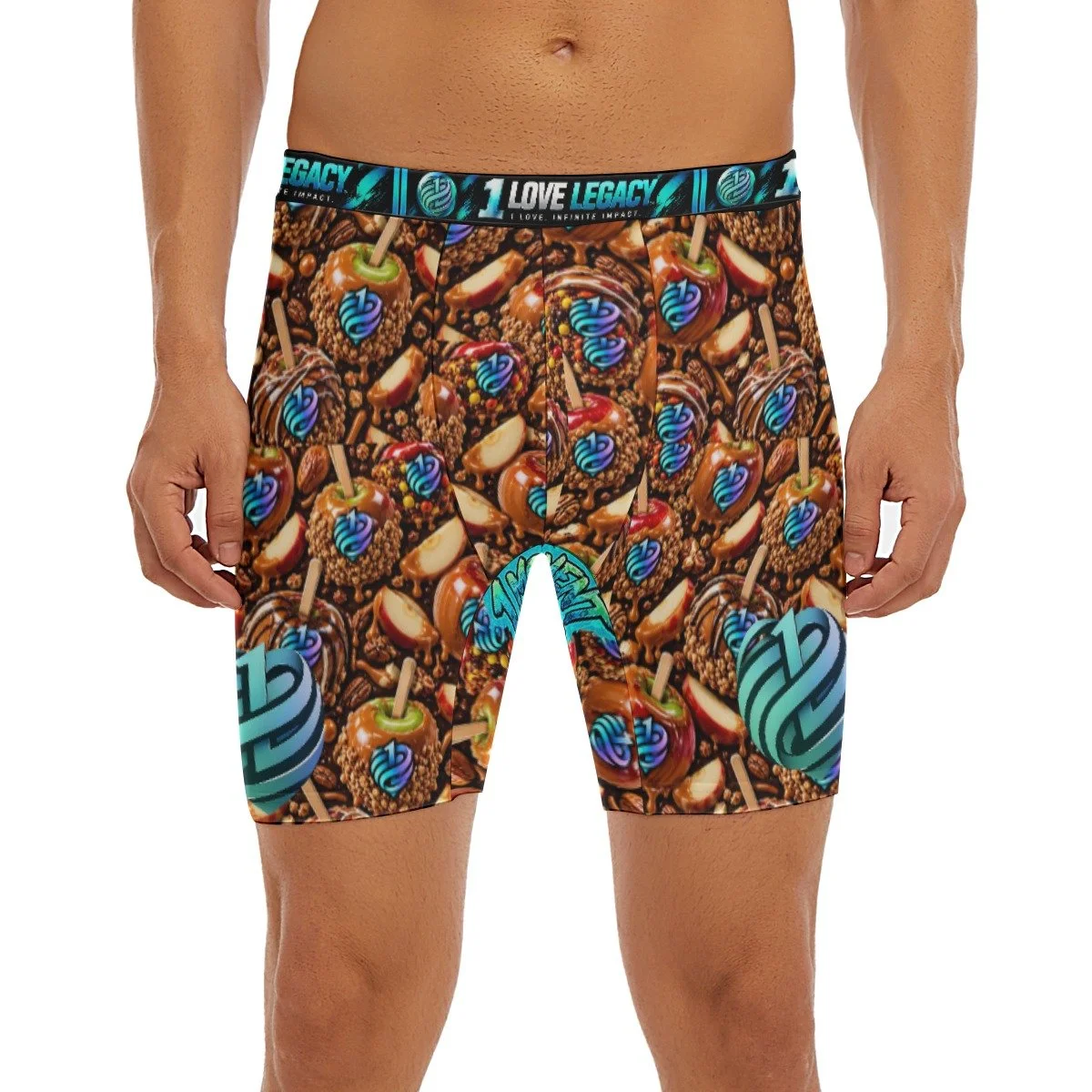 1LL Caramel Apples Long Boxer Briefs