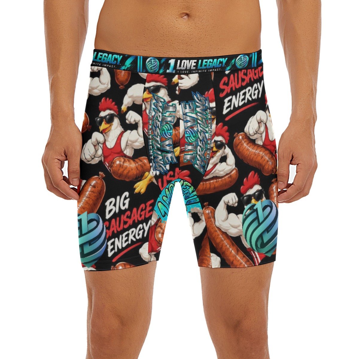 1LL Big Sausage Energy Long Boxer Briefs