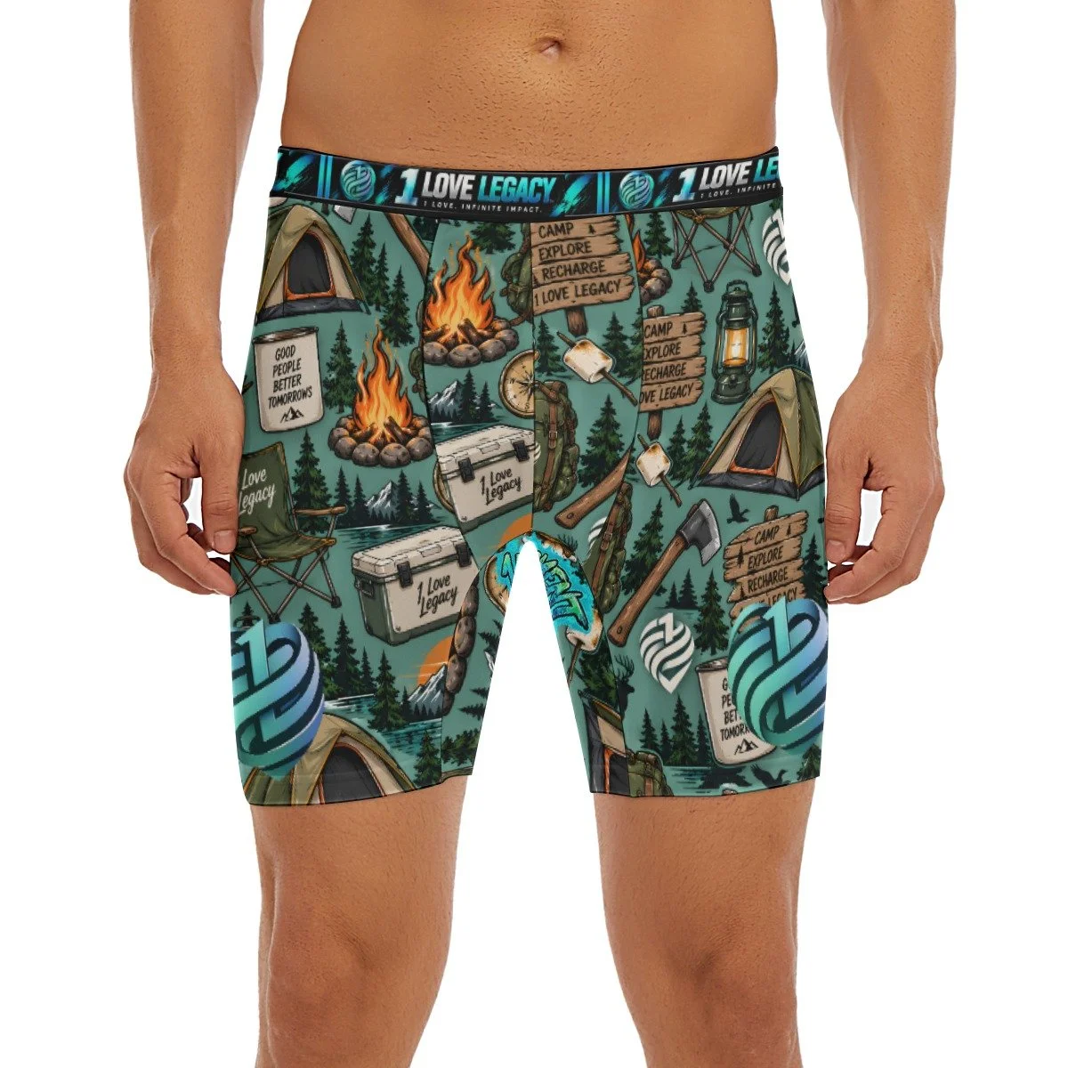 1LL Camping Long Boxer Briefs