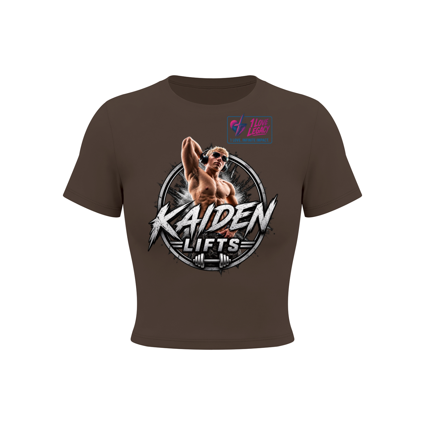 Kaiden Lifts Women’s Performance Crop T-Shirt