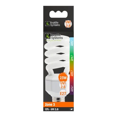 Reptile Compact Spiral Lamp 12% UVB 23W