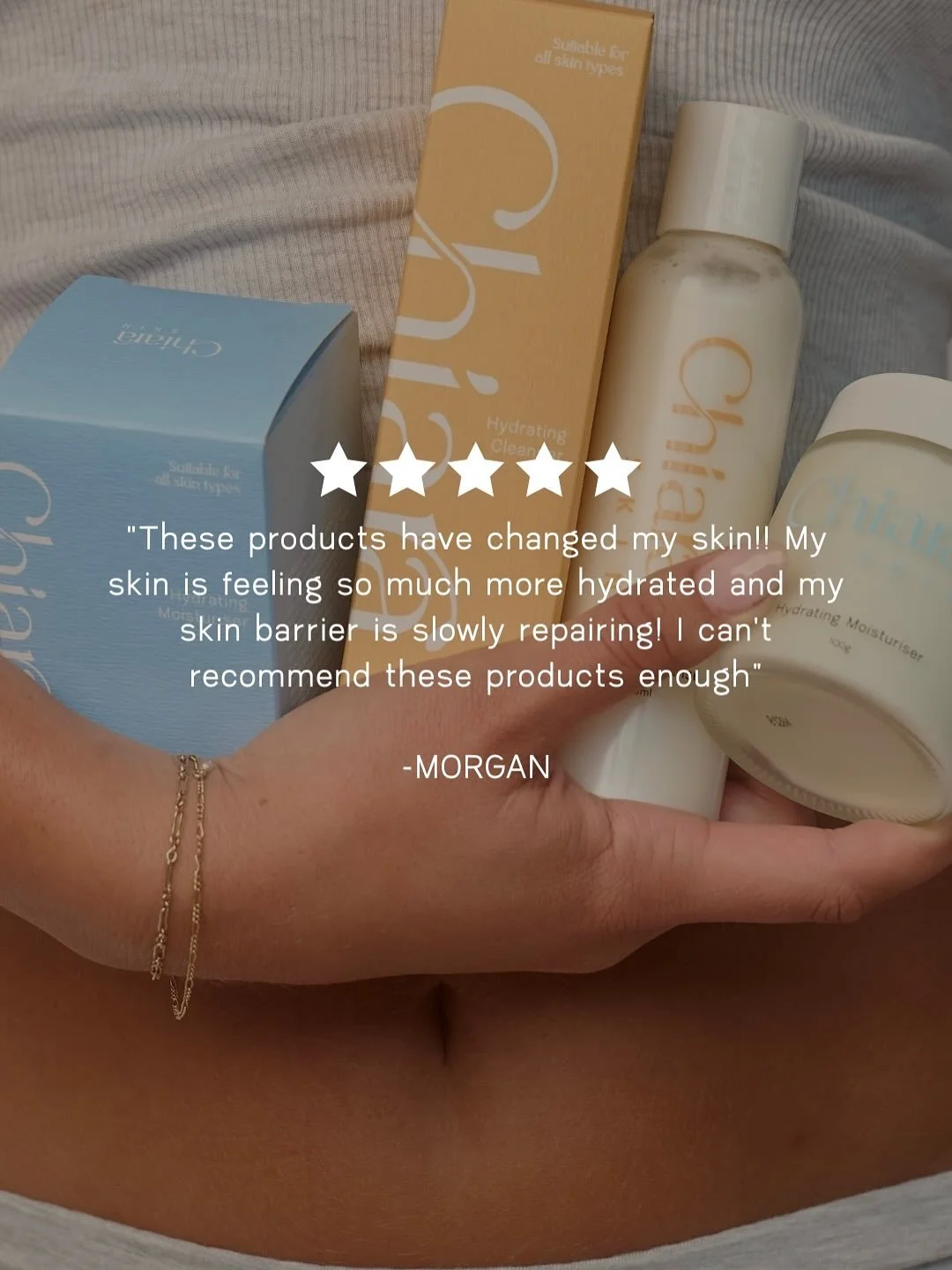 The reviews are in. Here&rsquo;s what you have been saying about our hydrating duo! 🤍

#chiaraskin #hydratingskincare #skincare #skincaretips #moisturiser #cleanser #naturalskincareroutine #australianmade