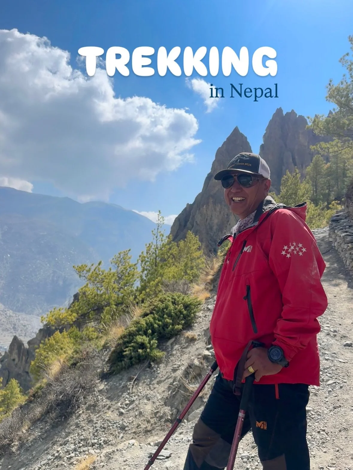 🇳🇵Nepal is one of the most beautiful countries with the kindest people and one of those people is Dinesh

We decided to use a guide for our Annapurna Circuit trek and it was the best decision ever. Dinesh quickly became the 3rd member of our team a