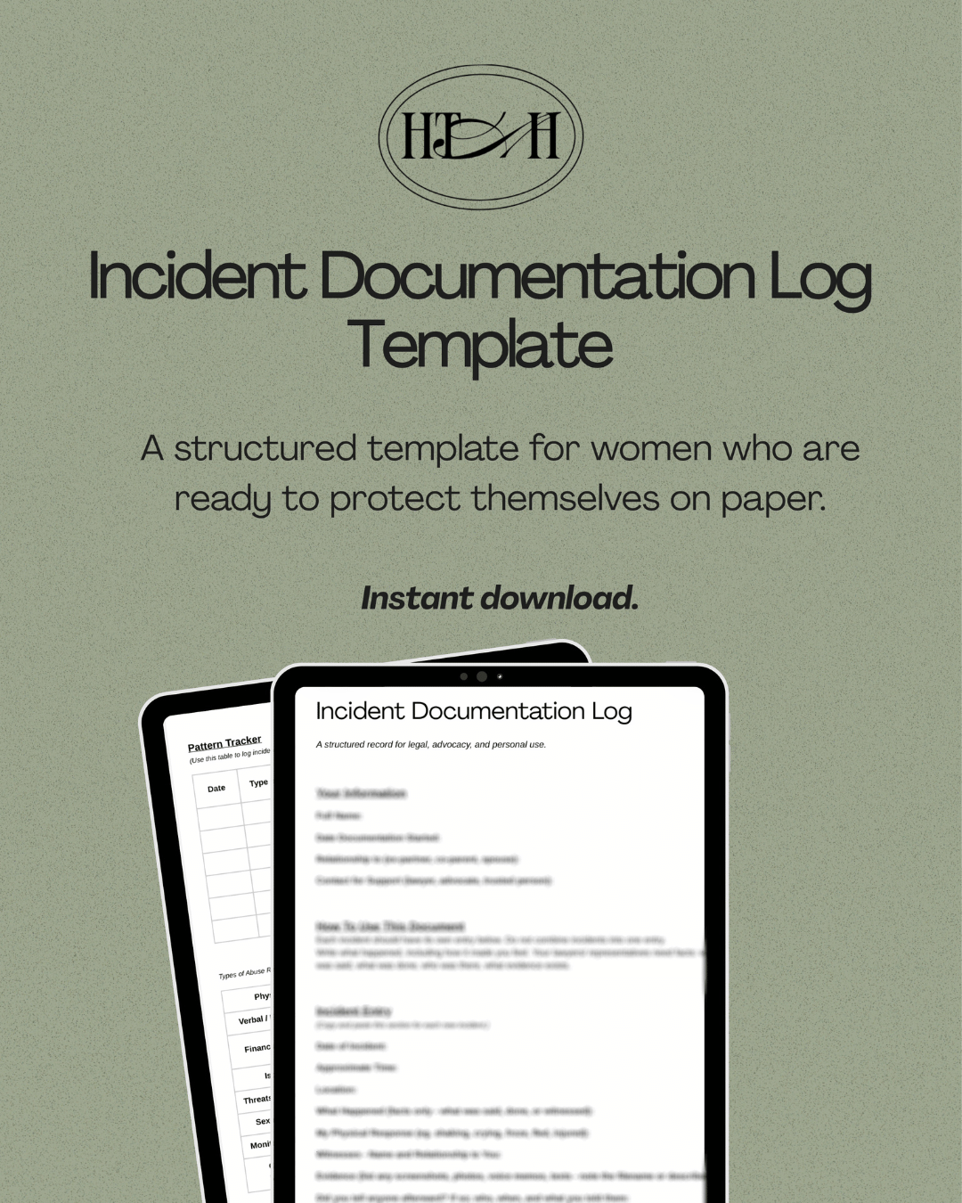 Incident Documentation Log Template product image.png