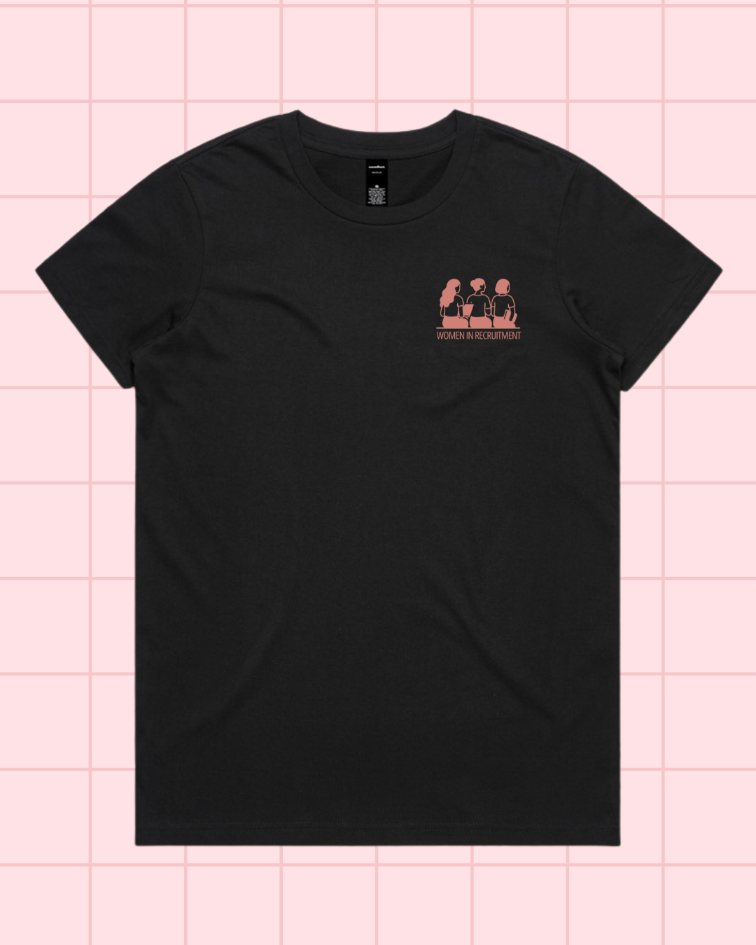 Women in recruitment Black T-Shirt