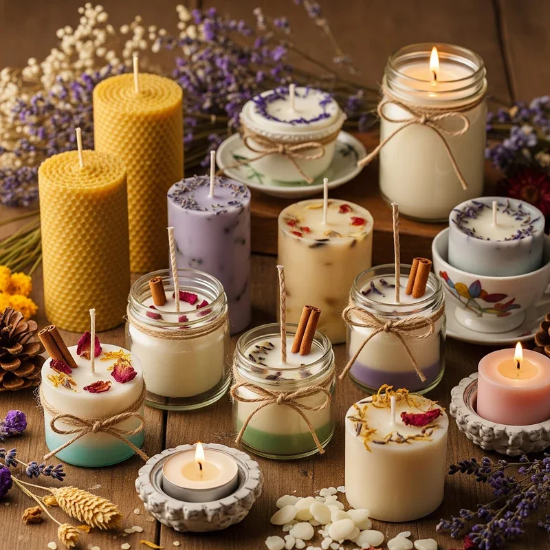 How to Make DIY Candles for Creative Projects
