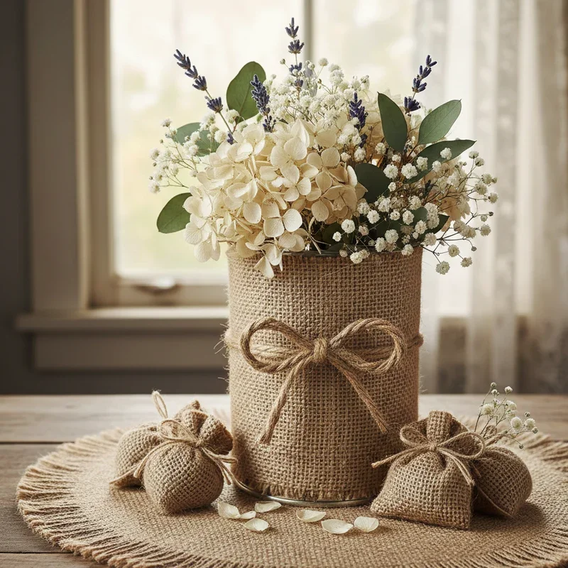 Burlap Craft Ideas