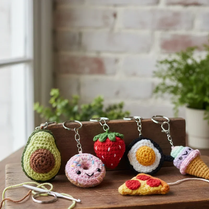 Crochet Keychain Ideas