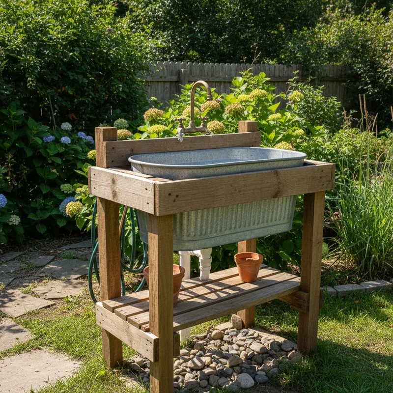 DIY Outdoor Sink Ideas
