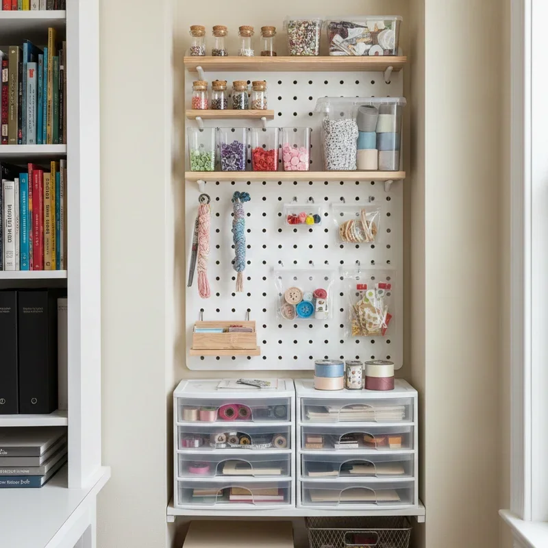 Craft Storage Ideas for Small Spaces