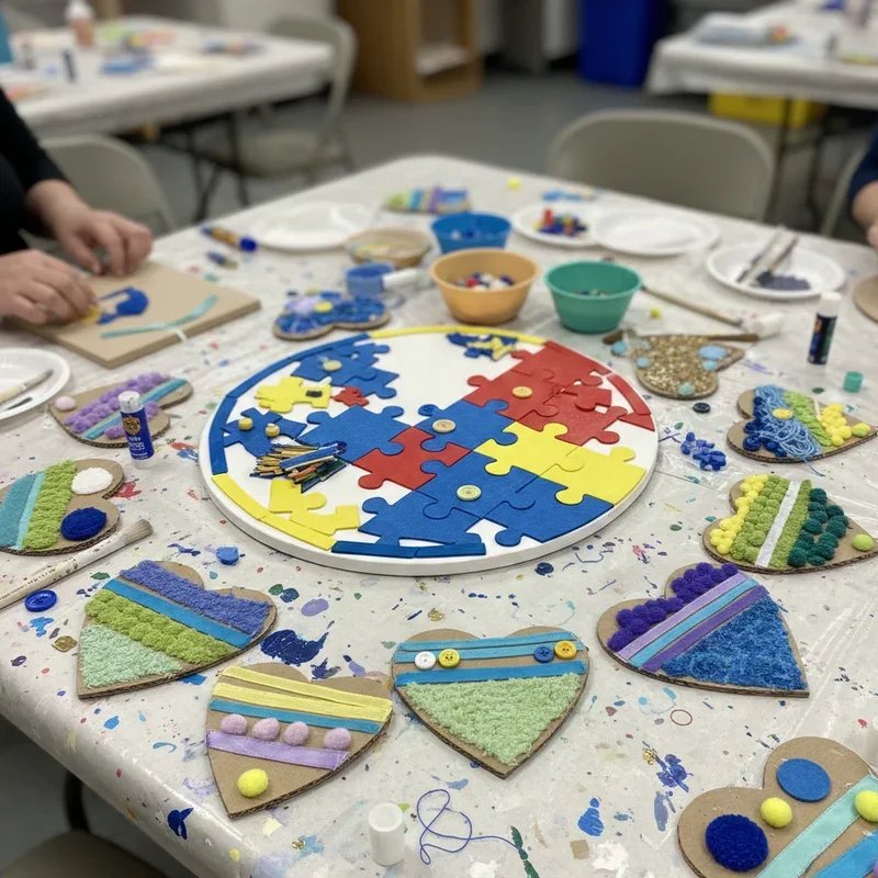 Autism Awareness Craft Ideas