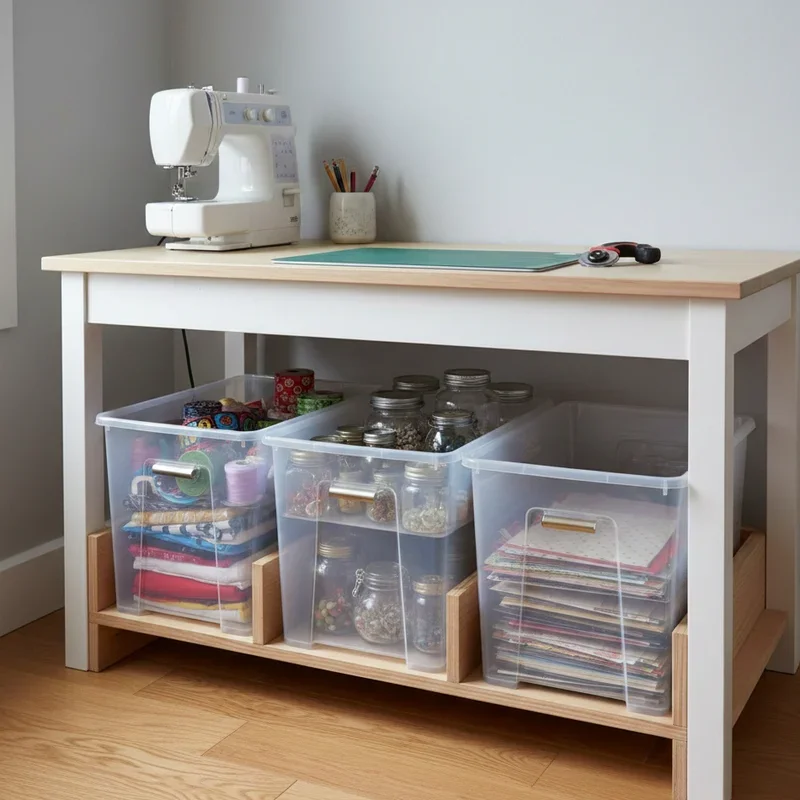 Craft Storage Ideas for Small Spaces